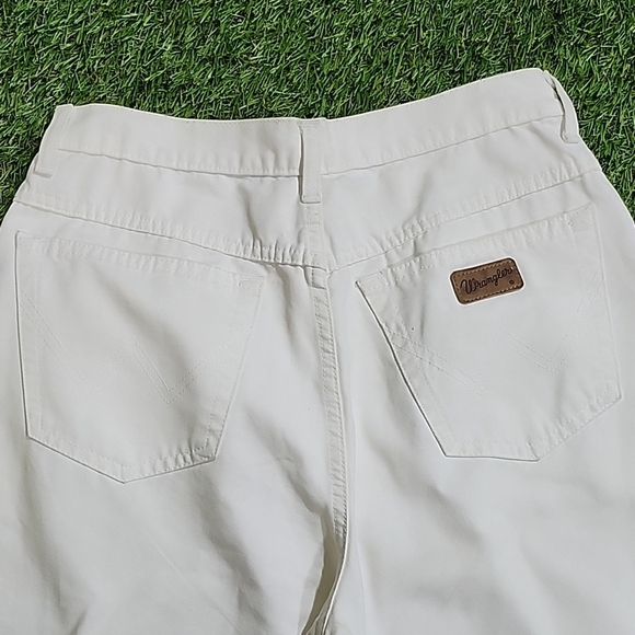 Wrangler Classic White Denim Vintage 90s Made In Canada - Picture 4 of 8